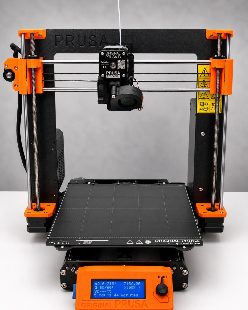Impresora 3D Prusa MK3S+ — equipo de KLP Printed